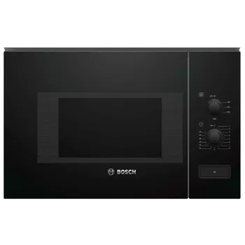 Einbau-Solo-Mikrowelle Bosch Serie 4 BFL520MB0 — 800 W, 20 l, Drehregler, Schwarz