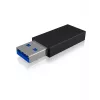 ICY BOX IB-CB015 USB Type-C 3.1 (Gen 2) USB Type-A 3.1 (Gen 2) Schwarz