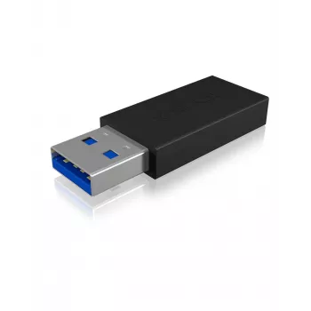 ICY BOX IB-CB015 USB Type-C 3.1 (Gen 2) USB Type-A 3.1 (Gen 2) Schwarz