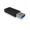 ICY BOX IB-CB015 USB Type-C 3.1 (Gen 2) USB Type-A 3.1 (Gen 2) Schwarz