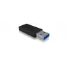 ICY BOX IB-CB015 USB Type-C 3.1 (Gen 2) USB Type-A 3.1 (Gen 2) Schwarz