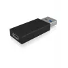 ICY BOX IB-CB015 USB Type-C 3.1 (Gen 2) USB Type-A 3.1 (Gen 2) Schwarz