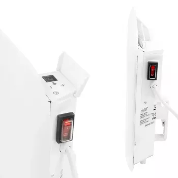 Mill Aluminium-Paneel-Raumkonvektorheizung IB250, 250 W, geeignet für Räume bis 5 m², weiß