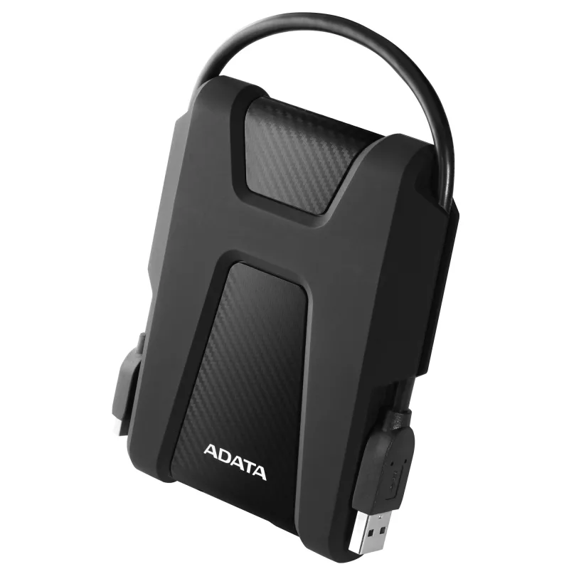 Externe Festplatte ADATA 1TB USB 3.2 Gen 1 HD680 — 1 TB, USB 3.2 Gen 1, schwarz, tragbare HDD