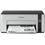 Tintenstrahldrucker Epson EcoTank ET‑M1100 — monochrom, A4, 32 ppm, 1440×720 dpi, integrierter Tintentank, USB 2.0, grau/schwarz