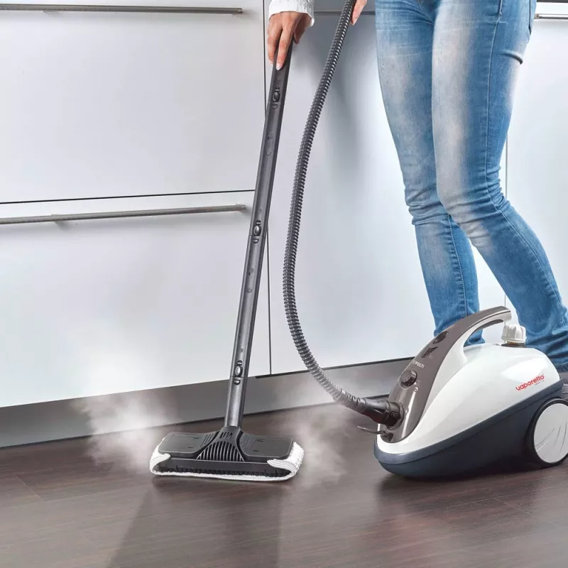 Polti Vaporetto Smart 30_S Zylinder-Dampfreiniger 1,6 L 1800 W Grau, Weiß