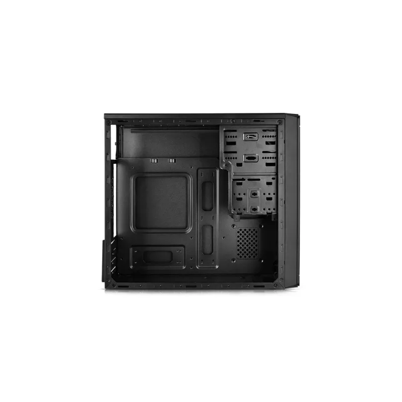 PC-Gehäuse DeepCool Wave V2 Mini Tower Schwarz — microATX/Mini-ITX, 350×175×390 mm, GPU bis 34 cm, CPU-Kühlerhöhe 14 cm