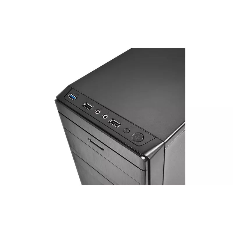 PC-Gehäuse DeepCool Wave V2 Mini Tower Schwarz — microATX/Mini-ITX, 350×175×390 mm, GPU bis 34 cm, CPU-Kühlerhöhe 14 cm