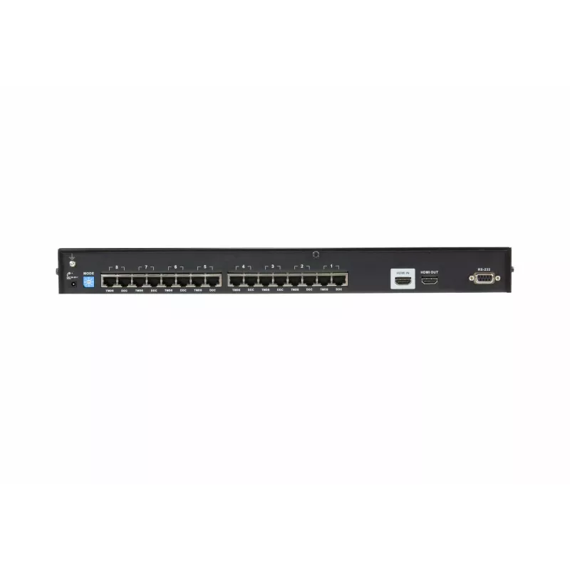 ATEN 8-Port HDMI CAT5e/6 Splitter, HDMI, HDMI, 1920 x 1080 Pixel, Schwarz, Metall, Full HD