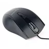 GEMBIRD USB optische Rechtshänder-Maus MUS-4B-02 — 1200 DPI, 4 Tasten, kabelgebunden, schwarz