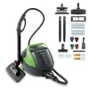 Polti Vaporetto Pro 95_Turbo Flexi Zylinder-Dampfreiniger 1100 W Schwarz, Grün