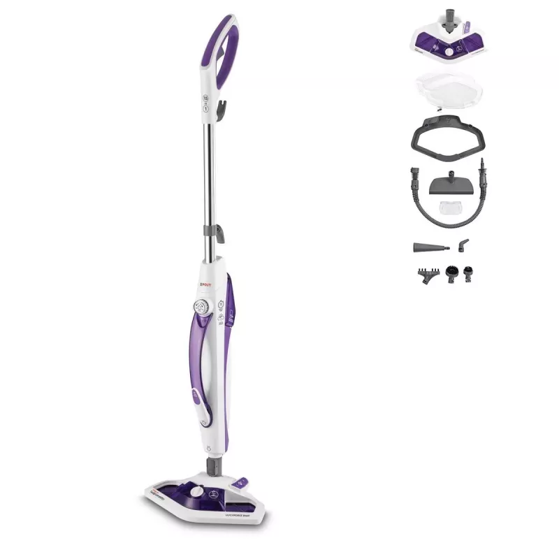 Polti Vaporetto SV440_Double Dampfreiniger 0,3 L 1500 W Violett, Weiß