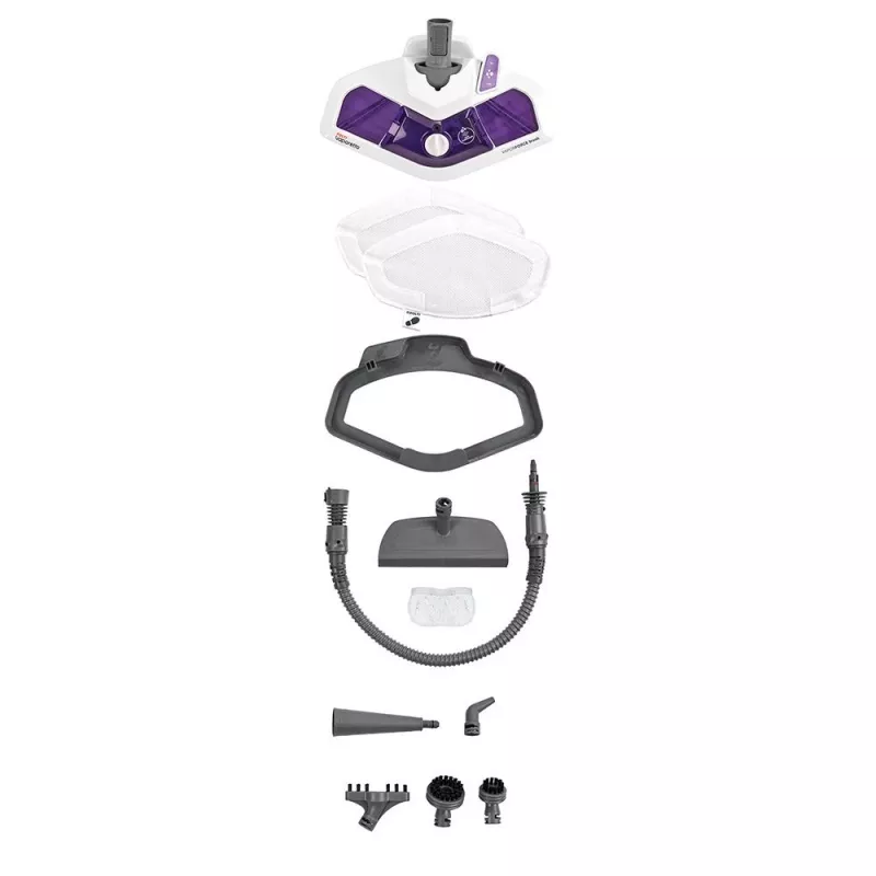 Polti Vaporetto SV440_Double Dampfreiniger 0,3 L 1500 W Violett, Weiß