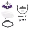 Polti Vaporetto SV440_Double Dampfreiniger 0,3 L 1500 W Violett, Weiß