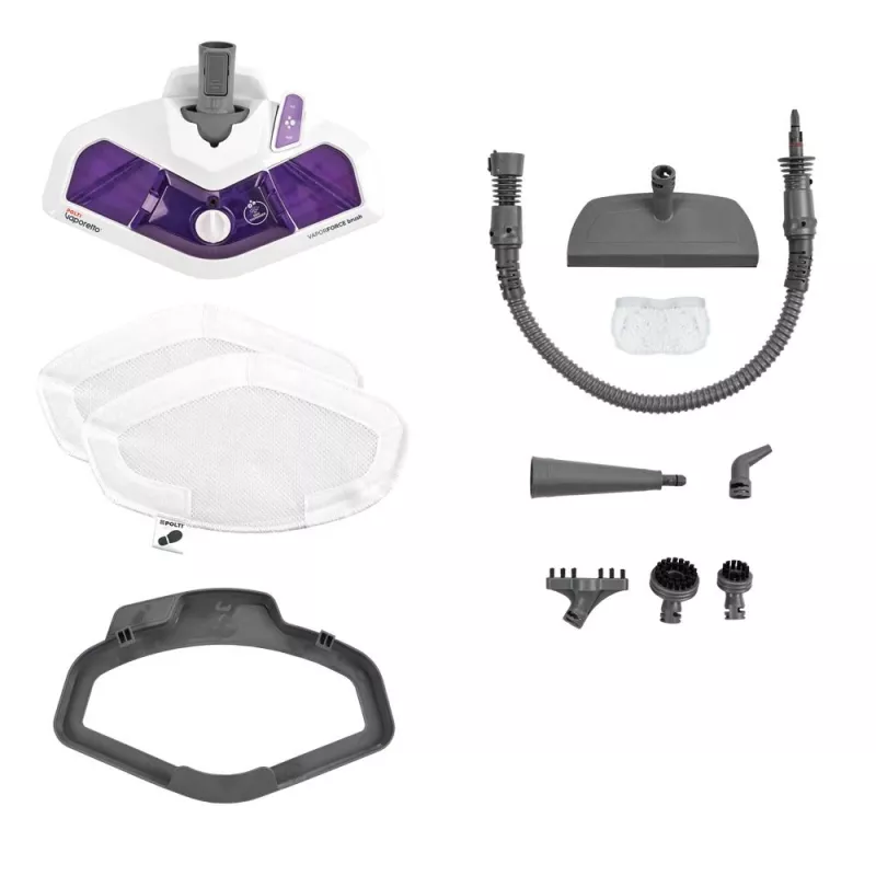 Polti Vaporetto SV440_Double Dampfreiniger 0,3 L 1500 W Violett, Weiß