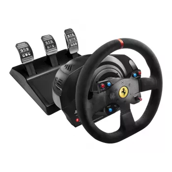 Thrustmaster T300 Ferrari Integral Racing Wheel Alcantara Edition Schwarz Lenkrad + Pedale Analog / Digital PC, PlayStation 4, Playstation 3