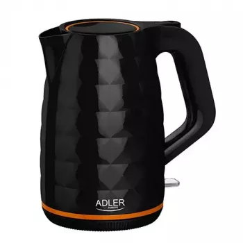 Elektrischer Wasserkocher Adler AD 1277 1,7 L 2200 W Schwarz