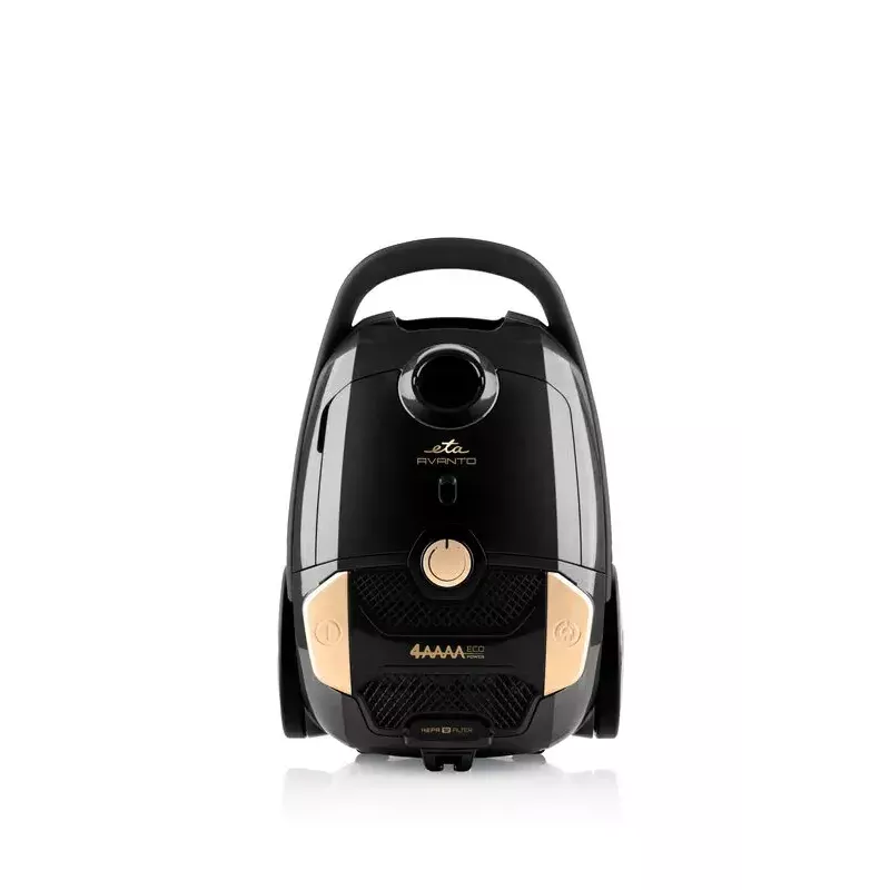 Bodenstaubsauger ETA Avanto 3 L — 800 W, 3 L Staubbeutel, HEPA-Filtration, Trockenreinigung, Polster/Hartböden/Teppich, schwarz/beige