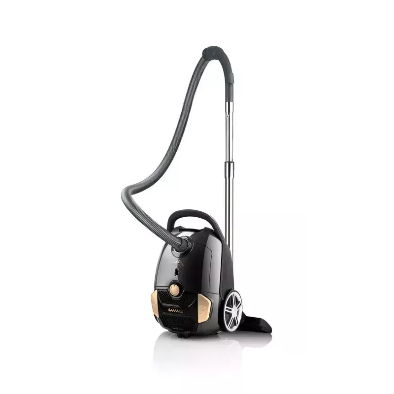 Bodenstaubsauger ETA Avanto 3 L — 800 W, 3 L Staubbeutel, HEPA-Filtration, Trockenreinigung, Polster/Hartböden/Teppich, schwarz/beige