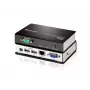 ATEN USB VGA KVM Extender (150m), Sender & Empfänger, Kabelgebunden, 150 m, Cat5e, 1920 x 1200, 1600 x 1200, 1280 x 1024, Schwarz, Grau