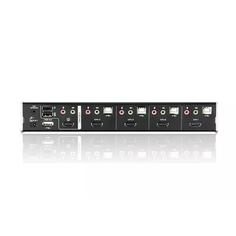 ATEN 4-Port USB HDMI KVM Switch mit Audio & USB 2.0 Hub (KVM-Kabel enthalten)