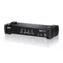 ATEN 4-Port USB DVI KVM-Switch mit Audio & USB 2.0 Hub (KVM-Kabel im Lieferumfang)