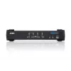 ATEN 4-Port USB DVI KVM-Switch mit Audio & USB 2.0 Hub (KVM-Kabel im Lieferumfang)