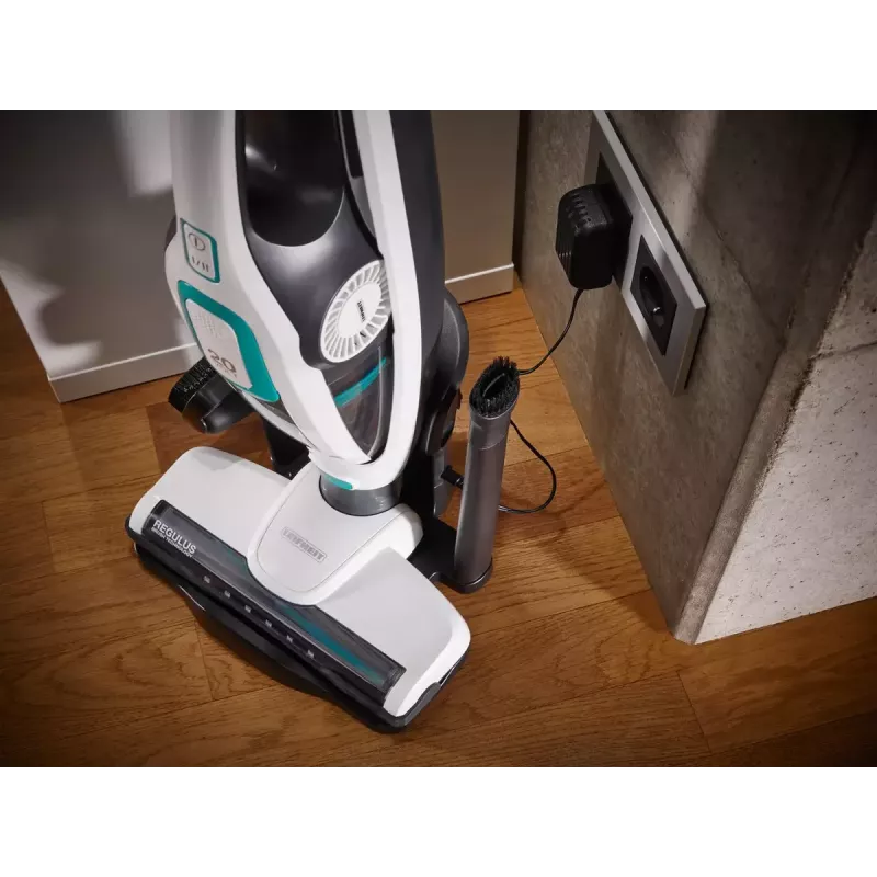 2-in-1-Stielstaubsauger Leifheit PowerVac 2in1 — kabellos 20 V, 40 min Laufzeit, Zyklon, abnehmbarer Handstaubsauger, waschbarer Filter