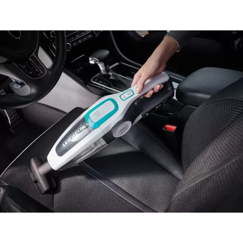 2-in-1-Stielstaubsauger Leifheit PowerVac 2in1 — kabellos 20 V, 40 min Laufzeit, Zyklon, abnehmbarer Handstaubsauger, waschbarer Filter