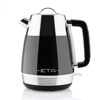 Wasserkocher ETA Storio 9186 90020 — 1,7 L, 2150 W, schwarzer Edelstahl