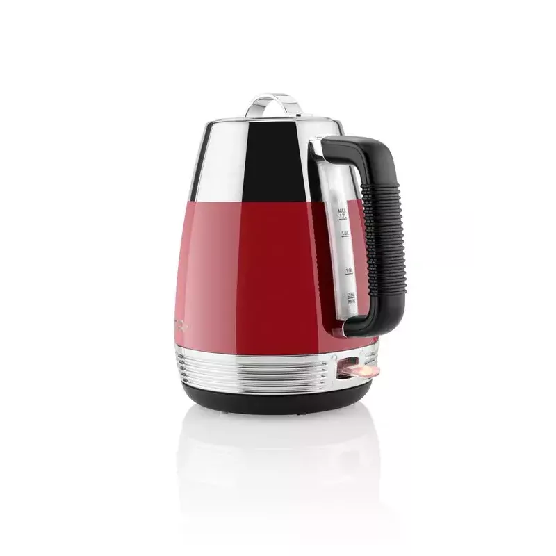 Elektrischer Wasserkocher ETA 9186 90030 1,7 l 2150 W rot Edelstahlgehäuse kabellos