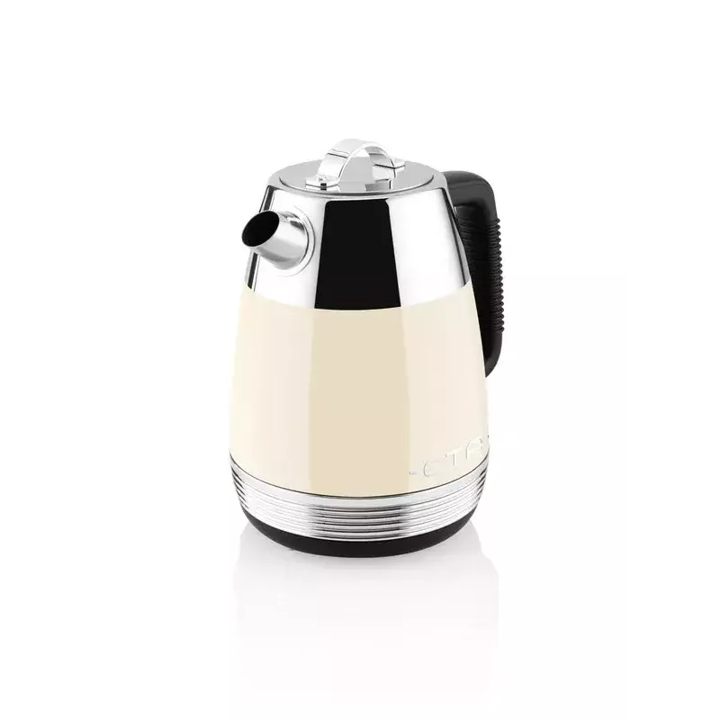 Elektrischer Wasserkocher ETA Storio 9186 90040 — 1,7 l, 2150 W, beige Edelstahl