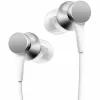 Xiaomi Mi In-Ear Kopfhörer Basic Headset 3,5 mm Anschluss Silber, Weiß