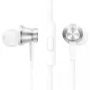Xiaomi Mi In-Ear Kopfhörer Basic Headset 3,5 mm Anschluss Silber, Weiß