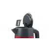 Wasserkocher Bosch TWK4P434 — 1,7 L, 2400 W, Schwarz/Rot