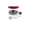 Wasserkocher Bosch TWK4P434 — 1,7 L, 2400 W, Schwarz/Rot