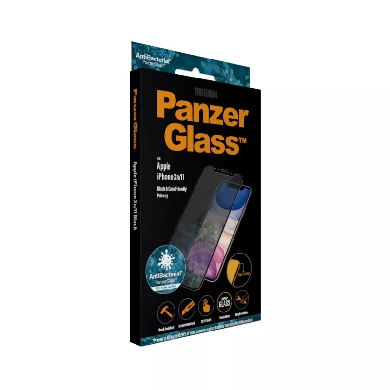 PanzerGlass ® Privacy Screen Protector iPhone 11 | XR | Edge-to-Edge