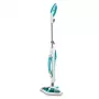 Polti Vaporetto SV450_Double Dampfmopp 0,3 l 1500 W türkis, weiß