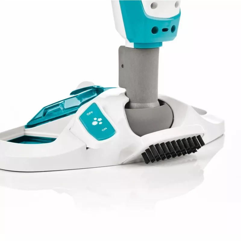 Polti Vaporetto SV450_Double Dampfmopp 0,3 l 1500 W türkis, weiß