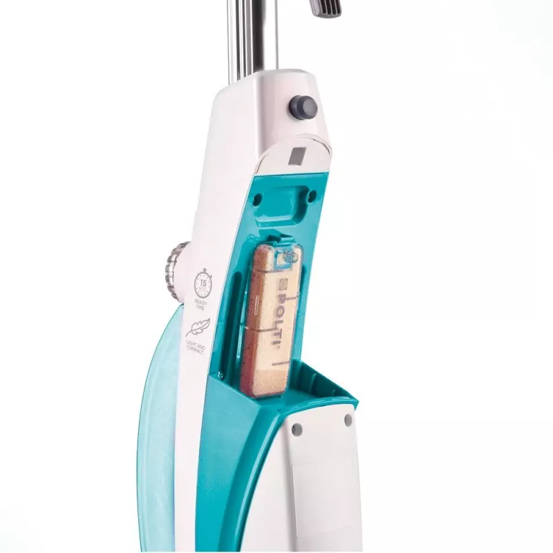 Polti Vaporetto SV450_Double Dampfmopp 0,3 l 1500 W türkis, weiß