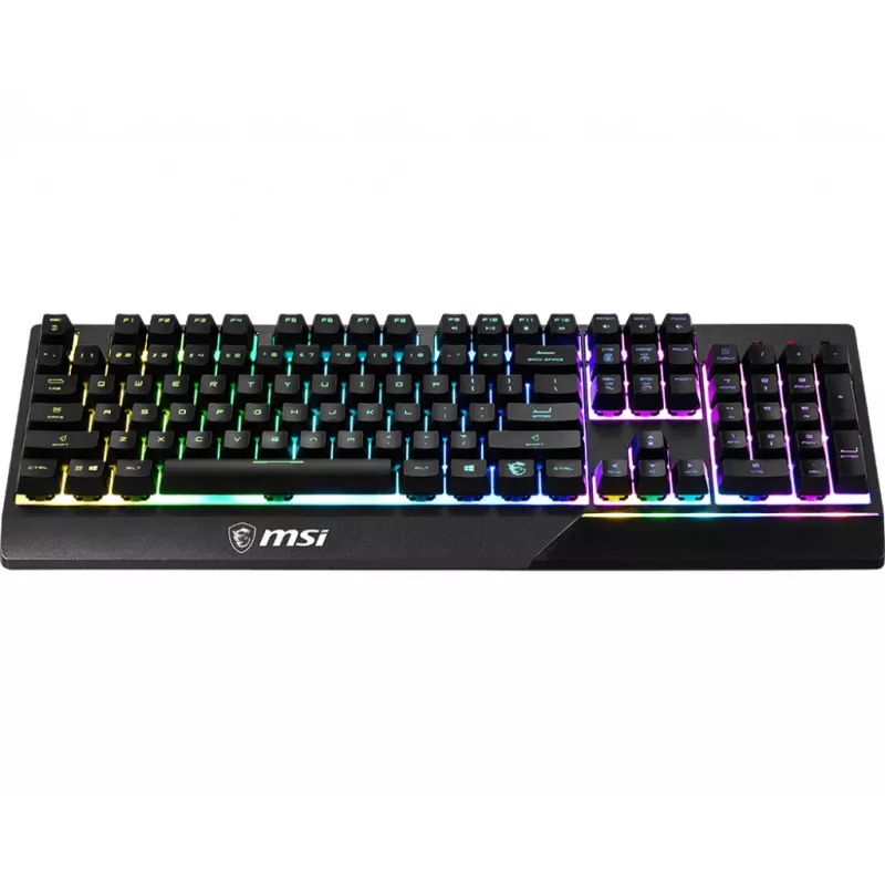 MSI Vigor GK30 Gaming-Tastatur USB QWERTY US International Schwarz