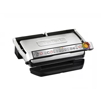 Kontaktgrill Tefal GC724D Tischgrillplatte, metallic/schwarz, 440×340×172 mm, 7 kg