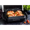 Kontaktgrill Tefal GC724D Tischgrillplatte, metallic/schwarz, 440×340×172 mm, 7 kg