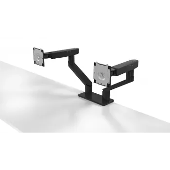 DELL Dual Monitor Arm – MDA20, 10 kg, 48,3 cm (19 Zoll), 68,6 cm (27 Zoll), Höhenverstellung, Schwarz