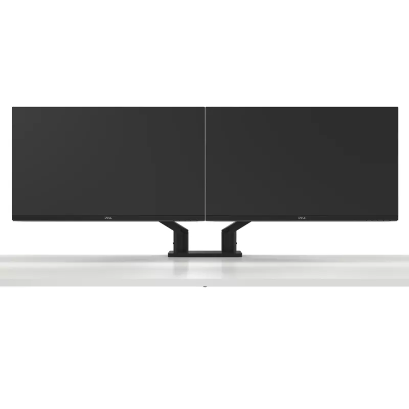 DELL Dual Monitor Arm – MDA20, 10 kg, 48,3 cm (19 Zoll), 68,6 cm (27 Zoll), Höhenverstellung, Schwarz
