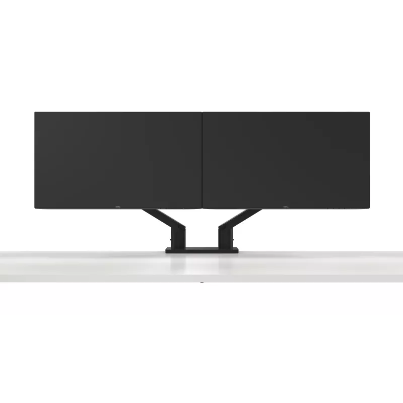 DELL Dual Monitor Arm – MDA20, 10 kg, 48,3 cm (19 Zoll), 68,6 cm (27 Zoll), Höhenverstellung, Schwarz