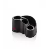 Haartrimmer ETA ETA434190000, schwarz/rot, Stahlgehäuse, AA batteriebetrieben, 25×30×135 mm