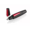 Haartrimmer ETA ETA434190000, schwarz/rot, Stahlgehäuse, AA batteriebetrieben, 25×30×135 mm