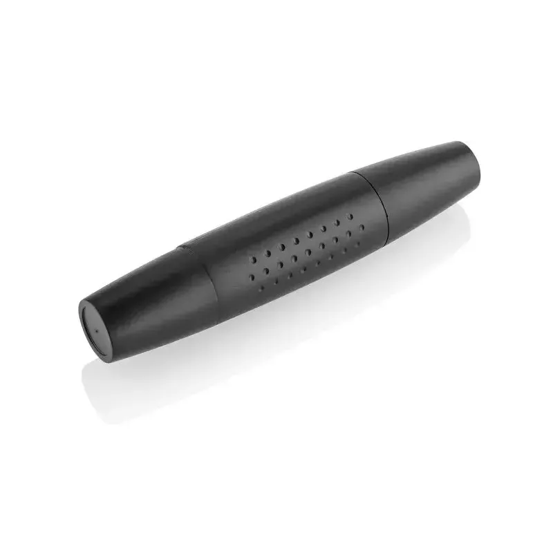 Haartrimmer ETA ETA434190000, schwarz/rot, Stahlgehäuse, AA batteriebetrieben, 25×30×135 mm