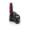 Haartrimmer ETA ETA434190000, schwarz/rot, Stahlgehäuse, AA batteriebetrieben, 25×30×135 mm